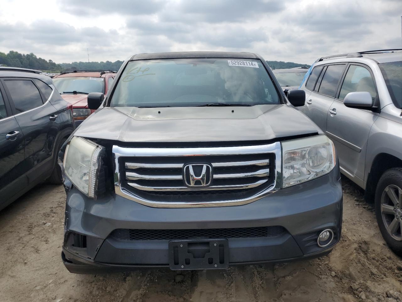 5FNYF3H28DB001137 2013 Honda Pilot Lx