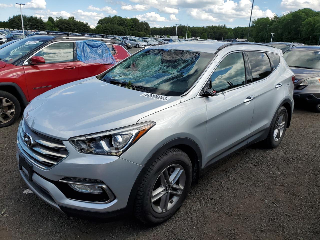 5XYZUDLB4JG521394 2018 Hyundai Santa Fe Sport