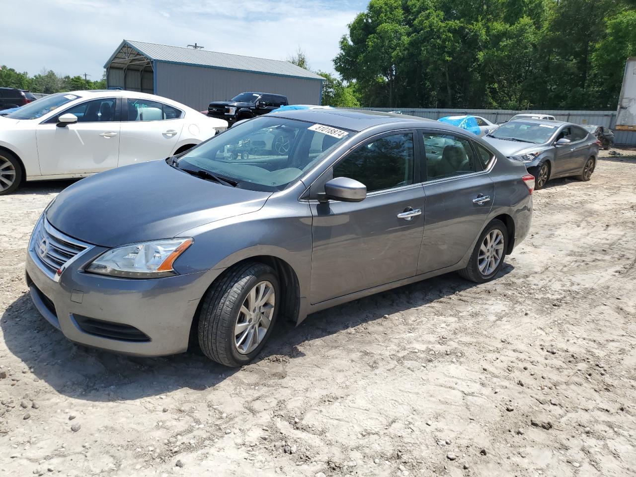 2015 Nissan Sentra S vin: 3N1AB7AP9FY382498