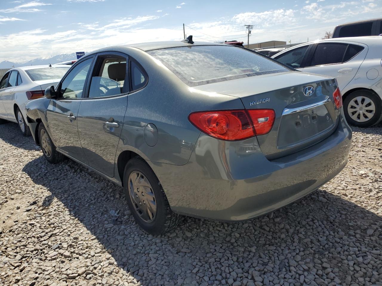 KMHDU4AD9AU836507 2010 Hyundai Elantra Blue