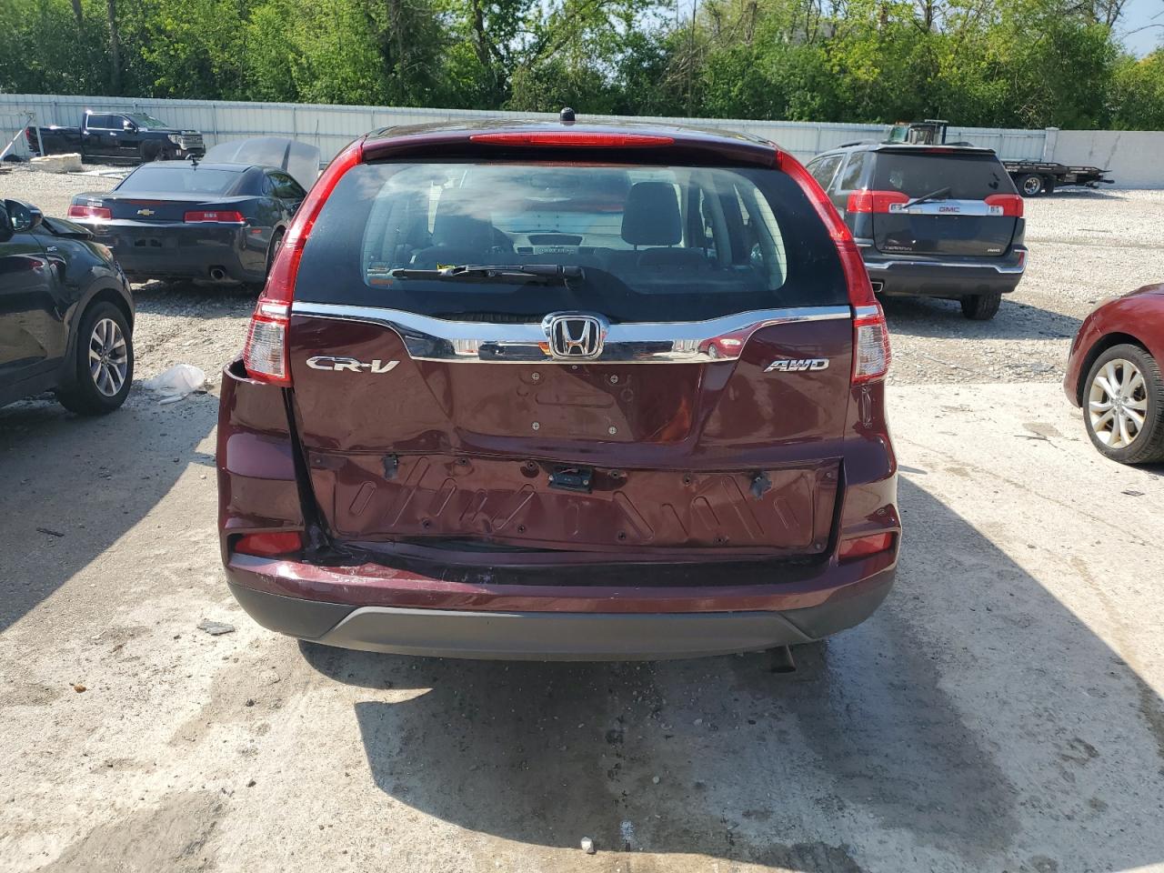 5J6RM4H33FL046019 2015 Honda Cr-V Lx