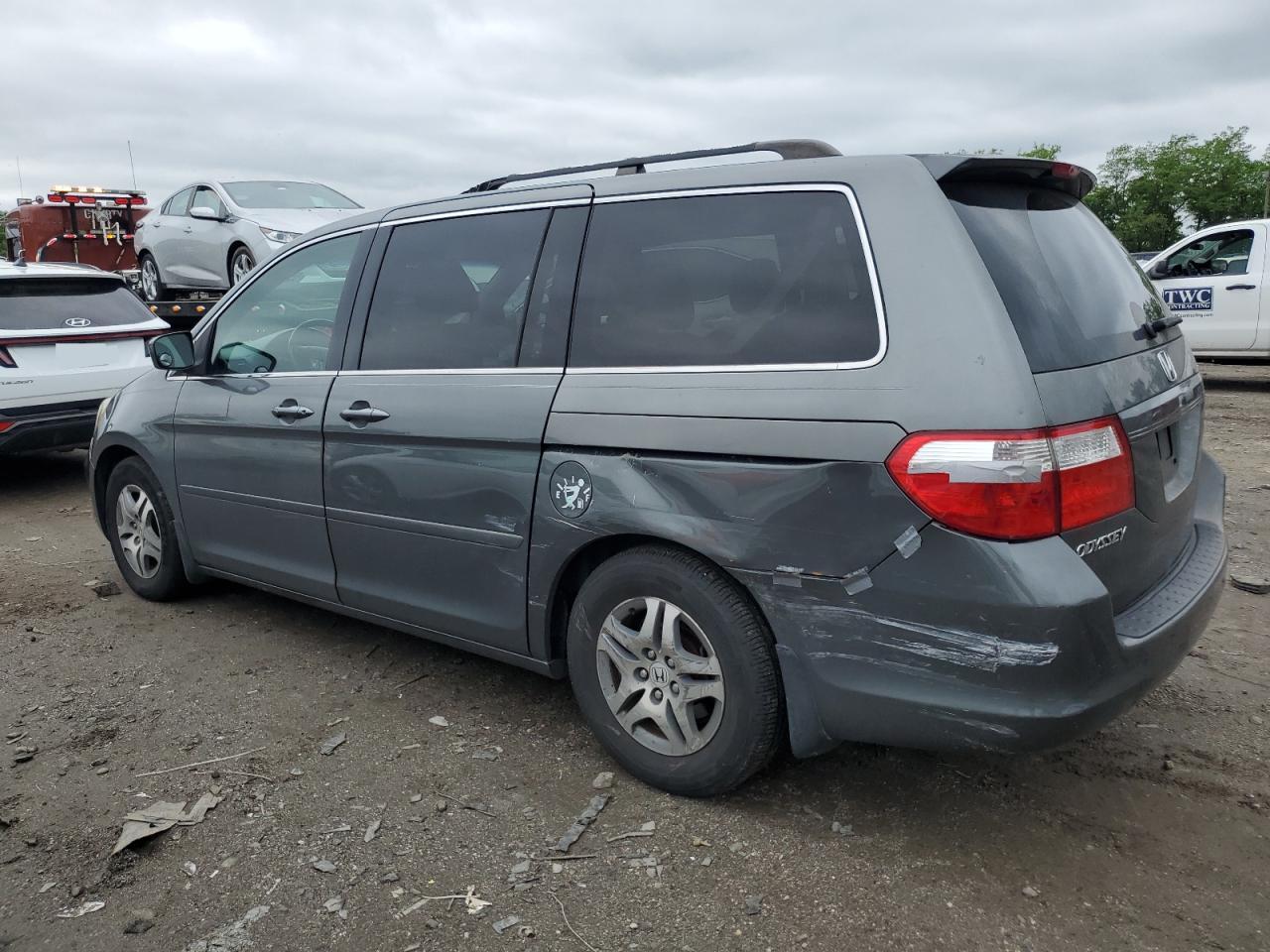 5FNRL38657B409129 2007 Honda Odyssey Exl