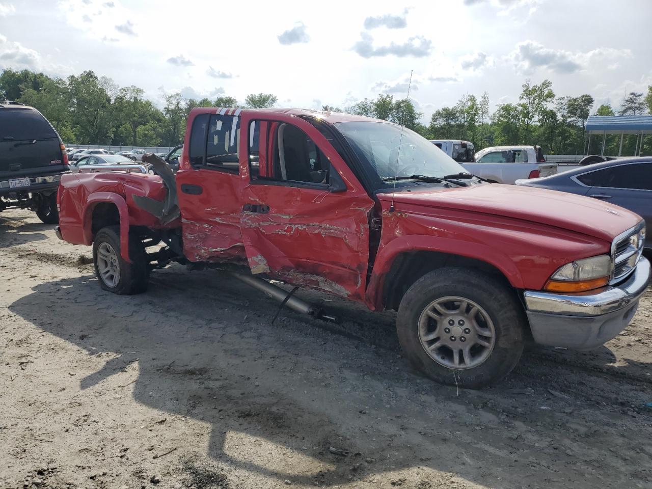 1D7HL48N94S609928 2004 Dodge Dakota Quad Slt