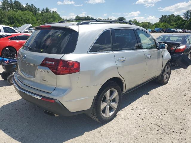 2011 Acura Mdx Technology VIN: 2HNYD2H60BH501393 Lot: 57017774