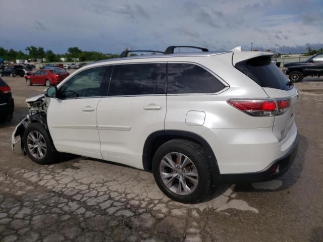 VIN 5TDJKRFH2ES044151 2014 Toyota Highlander, Xle no.2