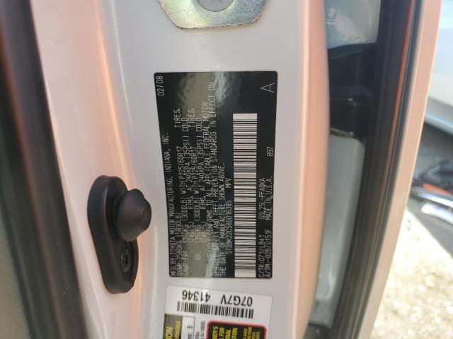 2008 Toyota Sienna Xle VIN: 5TDBK22C58S016385 Lot: 56162014