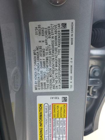 2HGFE2F53RH545890 2024 HONDA CIVIC - Image 12