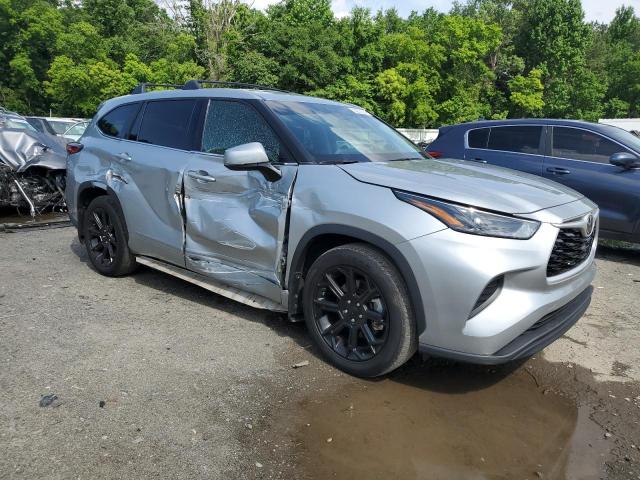 2022 Toyota Highlander L VIN: 5TDCZRAH5NS554389 Lot: 55205094