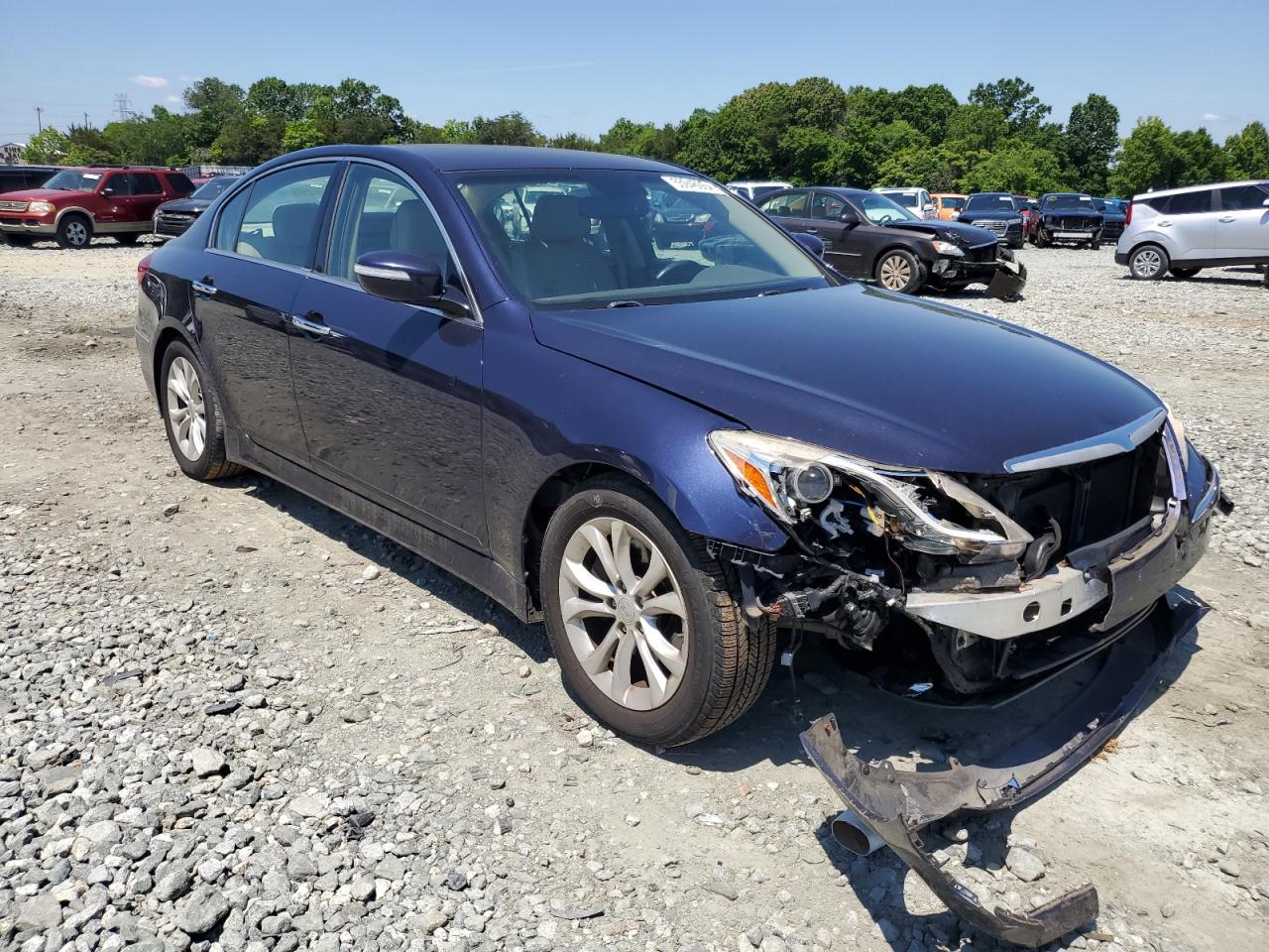 2013 Hyundai Genesis 3.8L vin: KMHGC4DD6DU225138