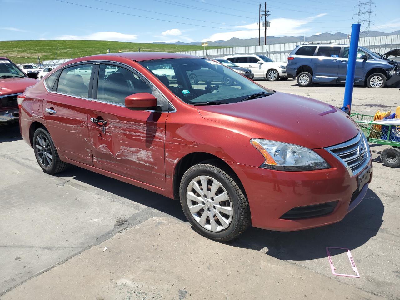 3N1AB7AP8FY248338 2015 Nissan Sentra S