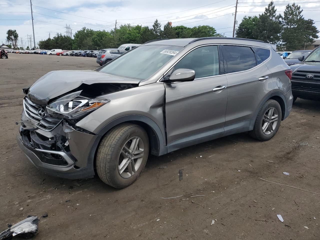 2018 Hyundai Santa Fe Sport vin: 5XYZUDLB1JG554157