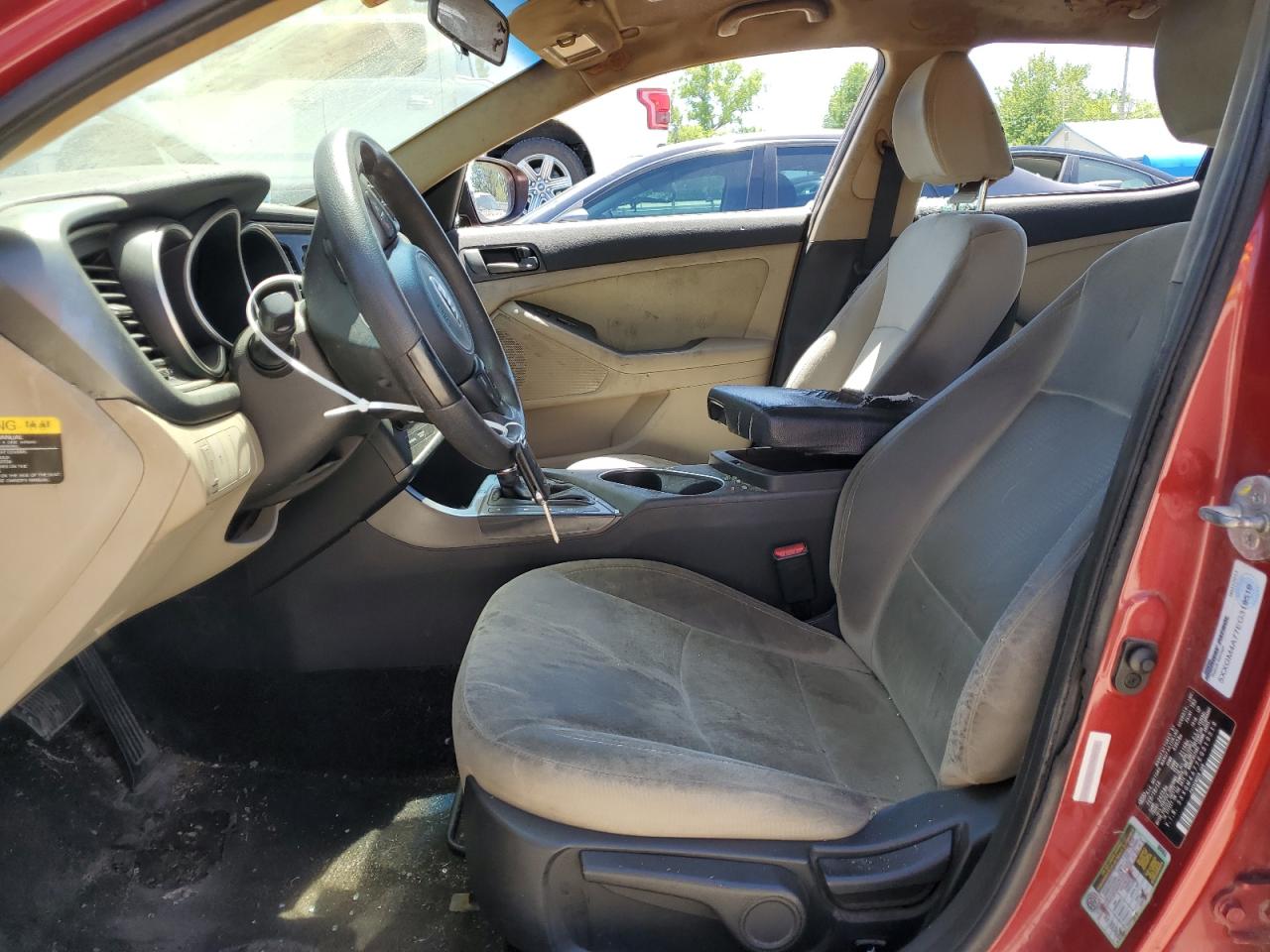 5XXGM4A77EG319519 2014 Kia Optima Lx