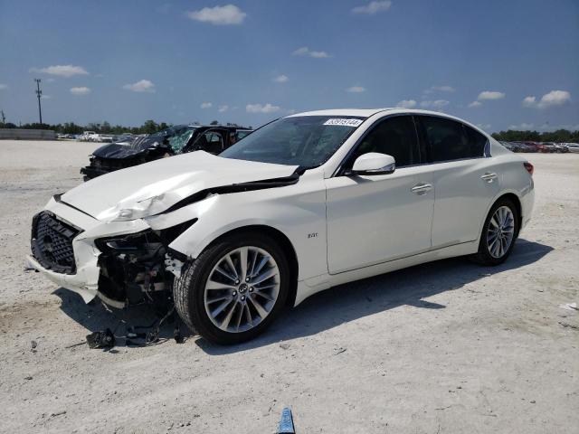 Lot #2522132074 2018 INFINITI Q50 LUXE salvage car