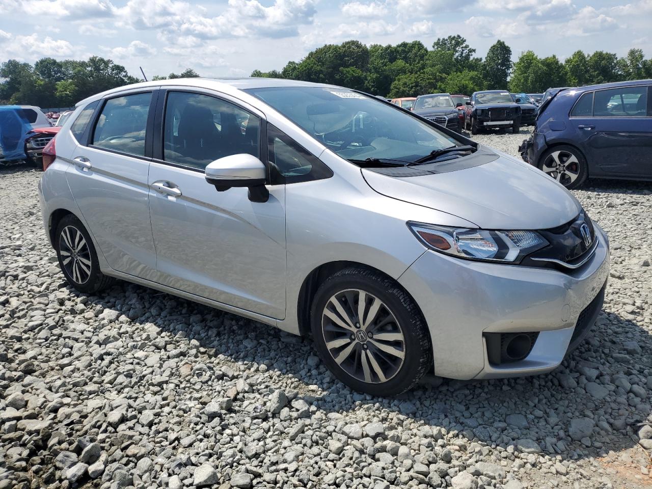 3HGGK5H8XFM762517 2015 Honda Fit Ex