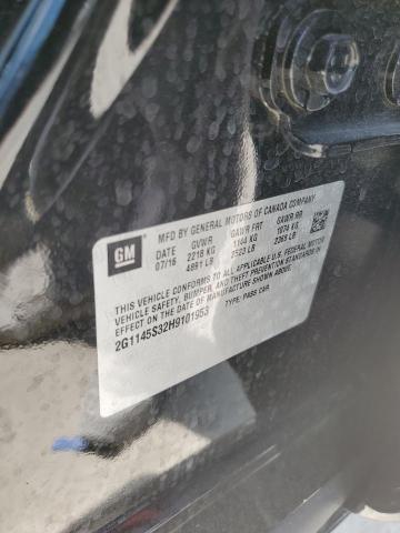 2017 Chevrolet Impala Premier VIN: 2G1145S32H9101953 Lot: 53317774