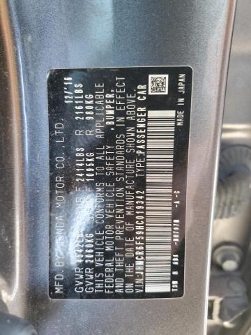 2017 HONDA ACCORD HYB - JHMCR6F59HC019342