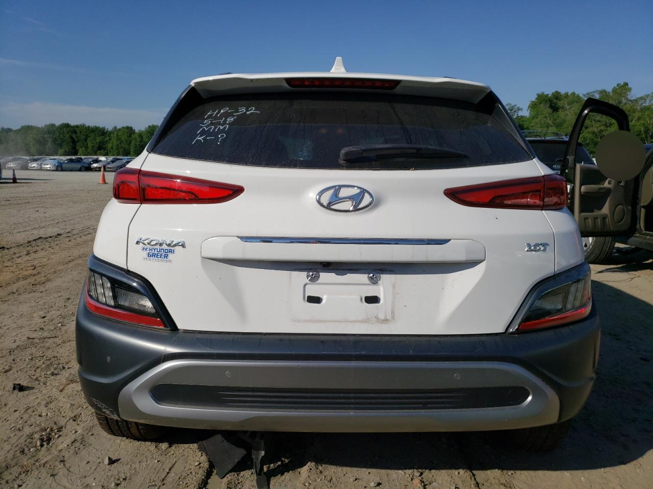 2022 Hyundai Kona Limited vin: KM8K53A33NU863553