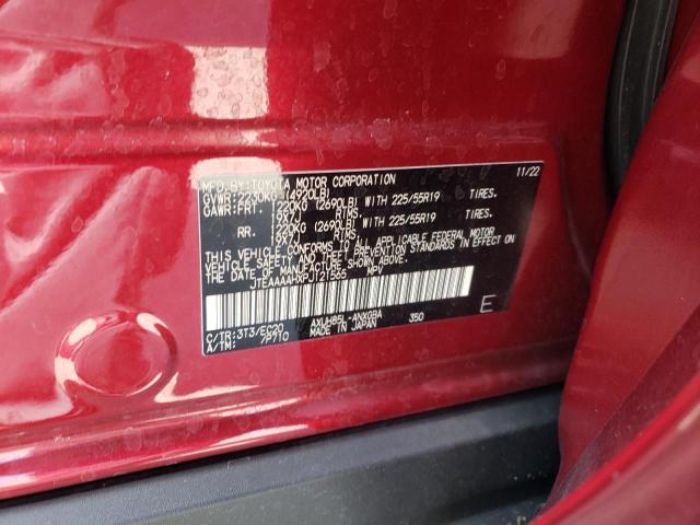 2023 Toyota Venza Le VIN: JTEAAAAHXPJ121565 Lot: 55665134