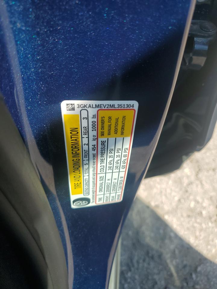 3GKALMEV2ML351304 2021 GMC Terrain Sle