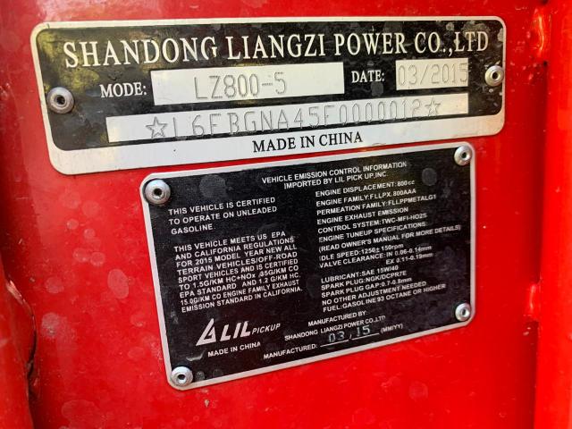 2015 ATV BUGGY L6FBGNA45F0000012