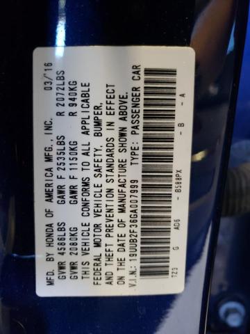 2016 ACURA TLX - 19UUB2F36GA007999
