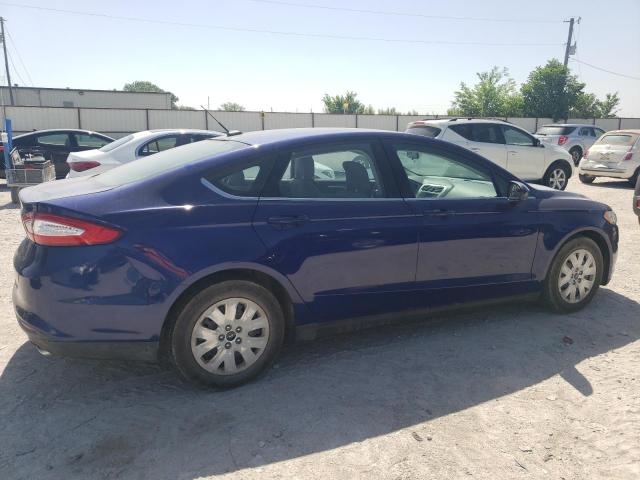 VIN 1FA6P0G77E5386604 2014 Ford Fusion, S no.3