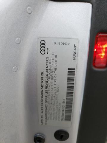 2017 AUDI TT TRUT5CFV4H1011341