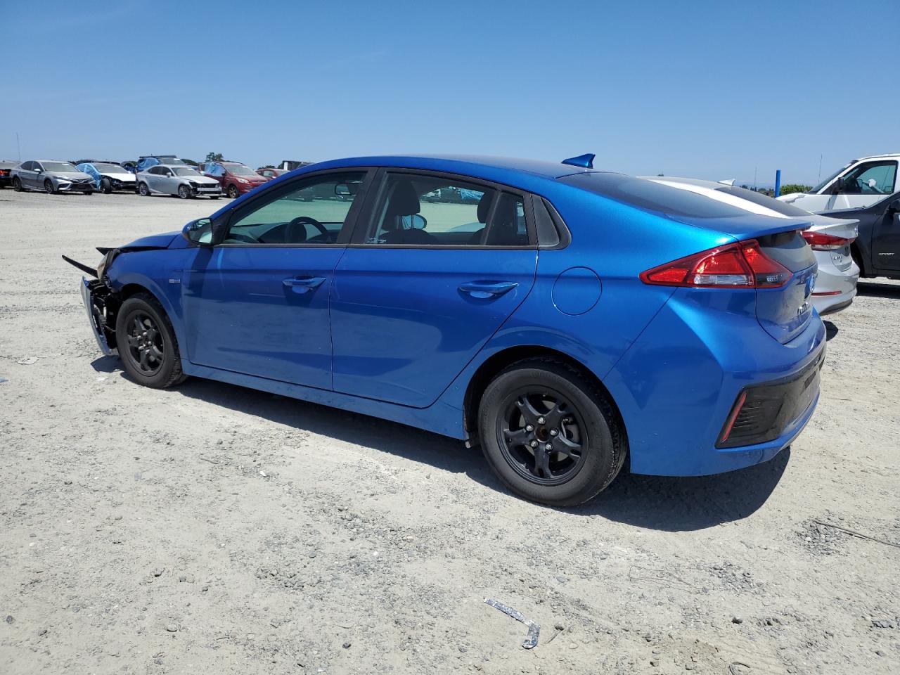 KMHC65LC0HU031585 2017 Hyundai Ioniq Blue