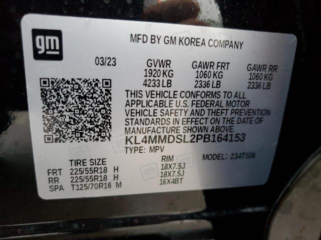 2023 Buick Encore Gx Select VIN: KL4MMDSL2PB164153 Lot: 54416624