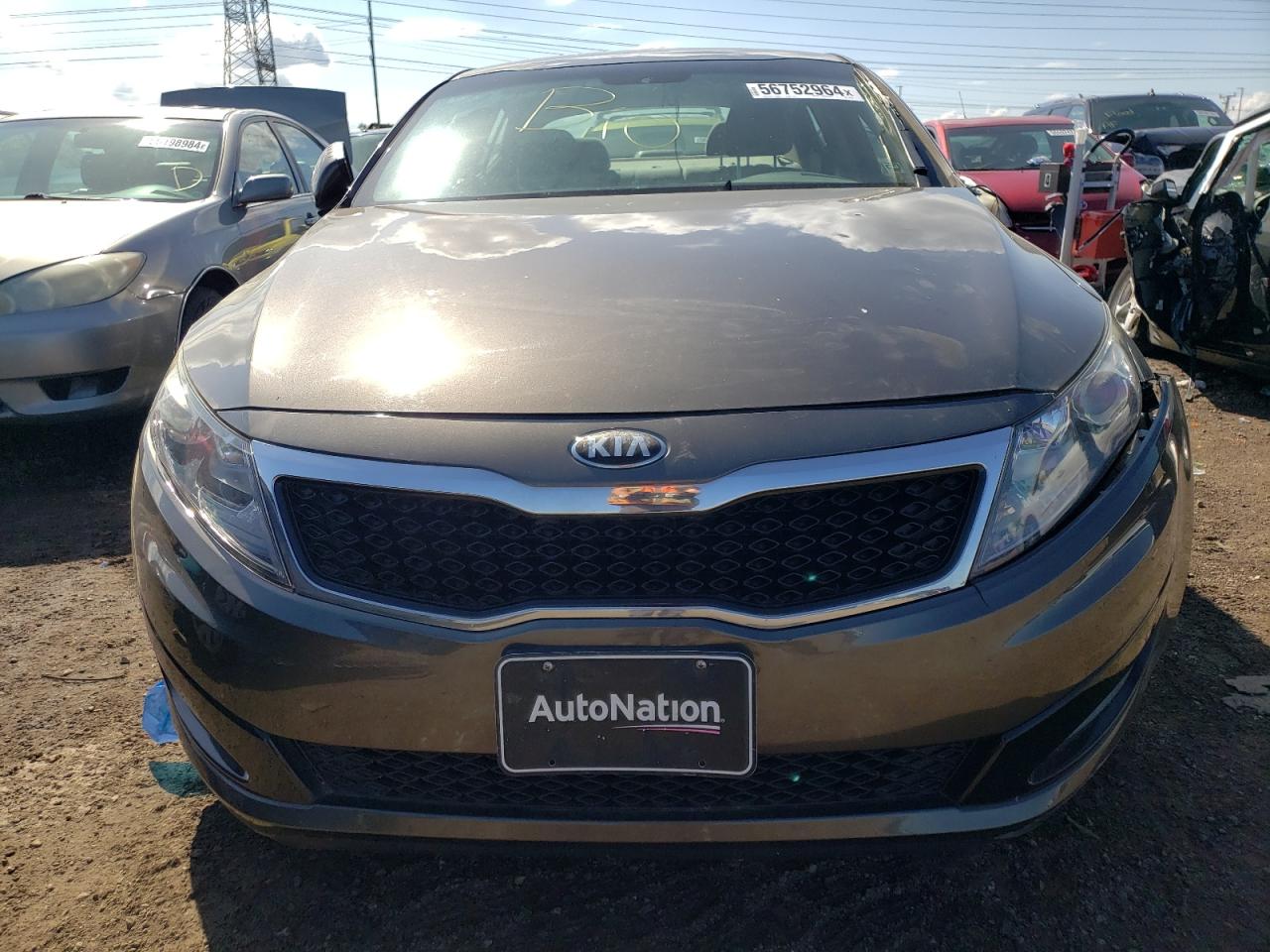 2013 Kia Optima Lx vin: 5XXGM4A74DG175457