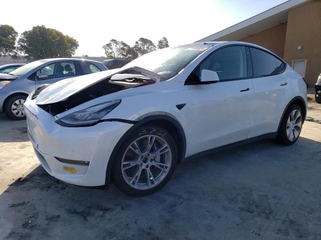 2022 Tesla Model Y VIN: 7SAYGAEE5NF486762 Lot: 53999534