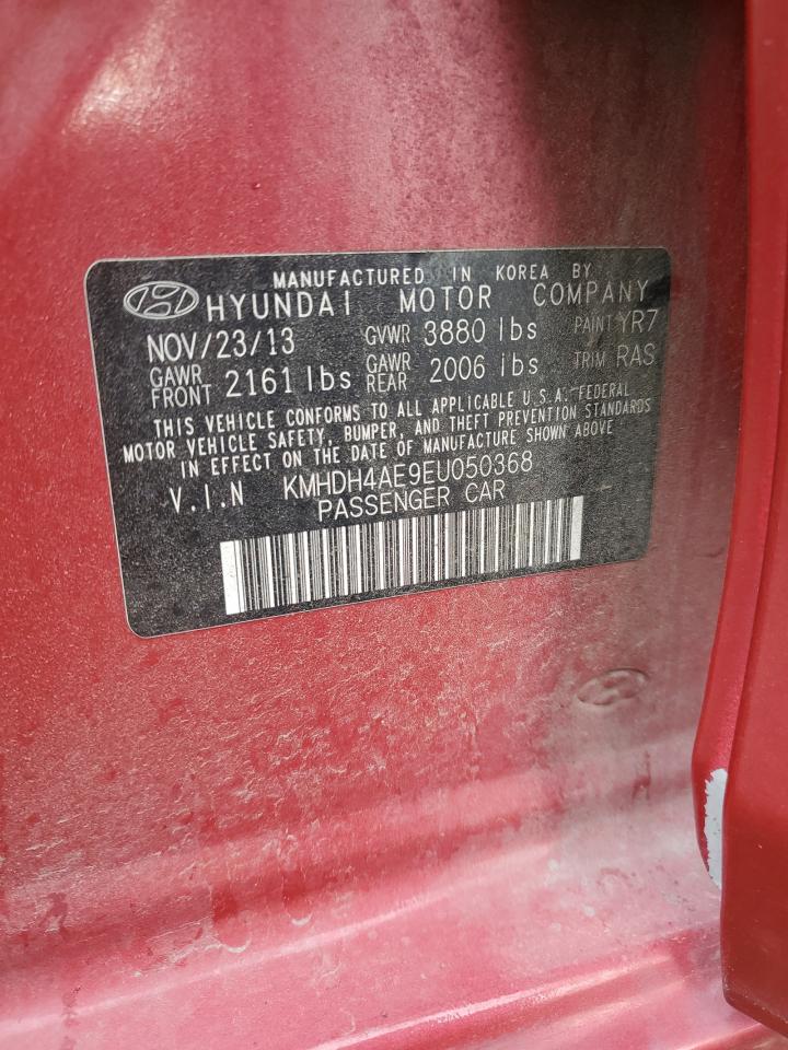 KMHDH4AE9EU050368 2014 Hyundai Elantra Se