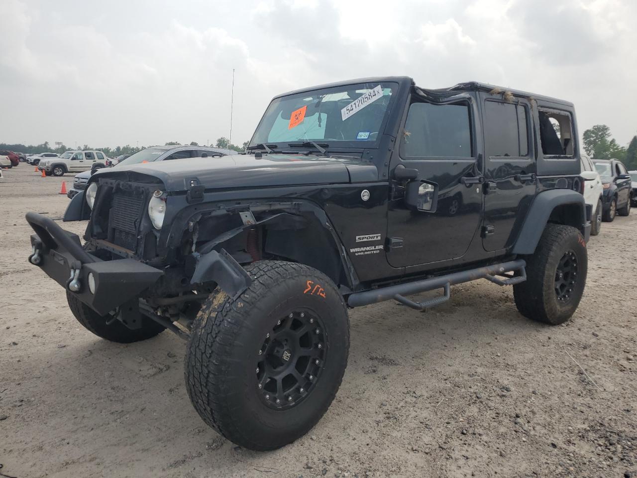 2016 Jeep Wrangler Unlimited Sport vin: 1C4BJWDGXGL278560