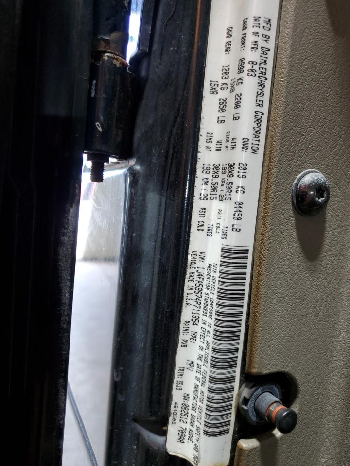 1J4FA59S74P711954 2004 Jeep Wrangler / Tj Sahara