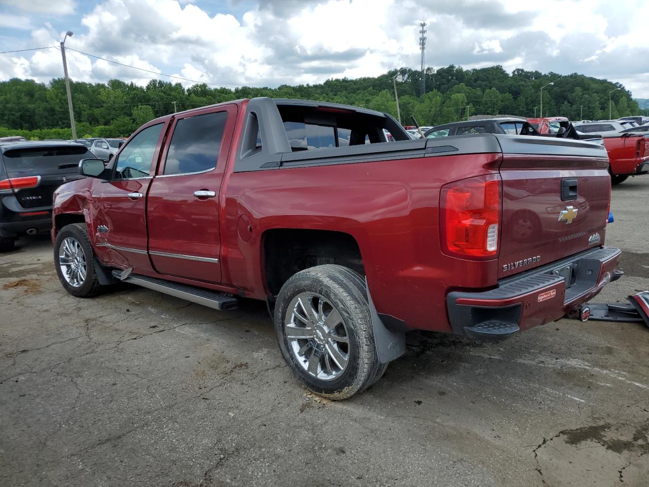 3GCUKTEC2JG107807 2018 Chevrolet Silverado K1500 High Country