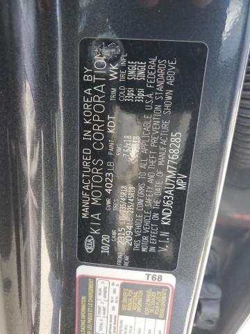 2021 KIA SOUL GT LI - KNDJ63AU7M7768285