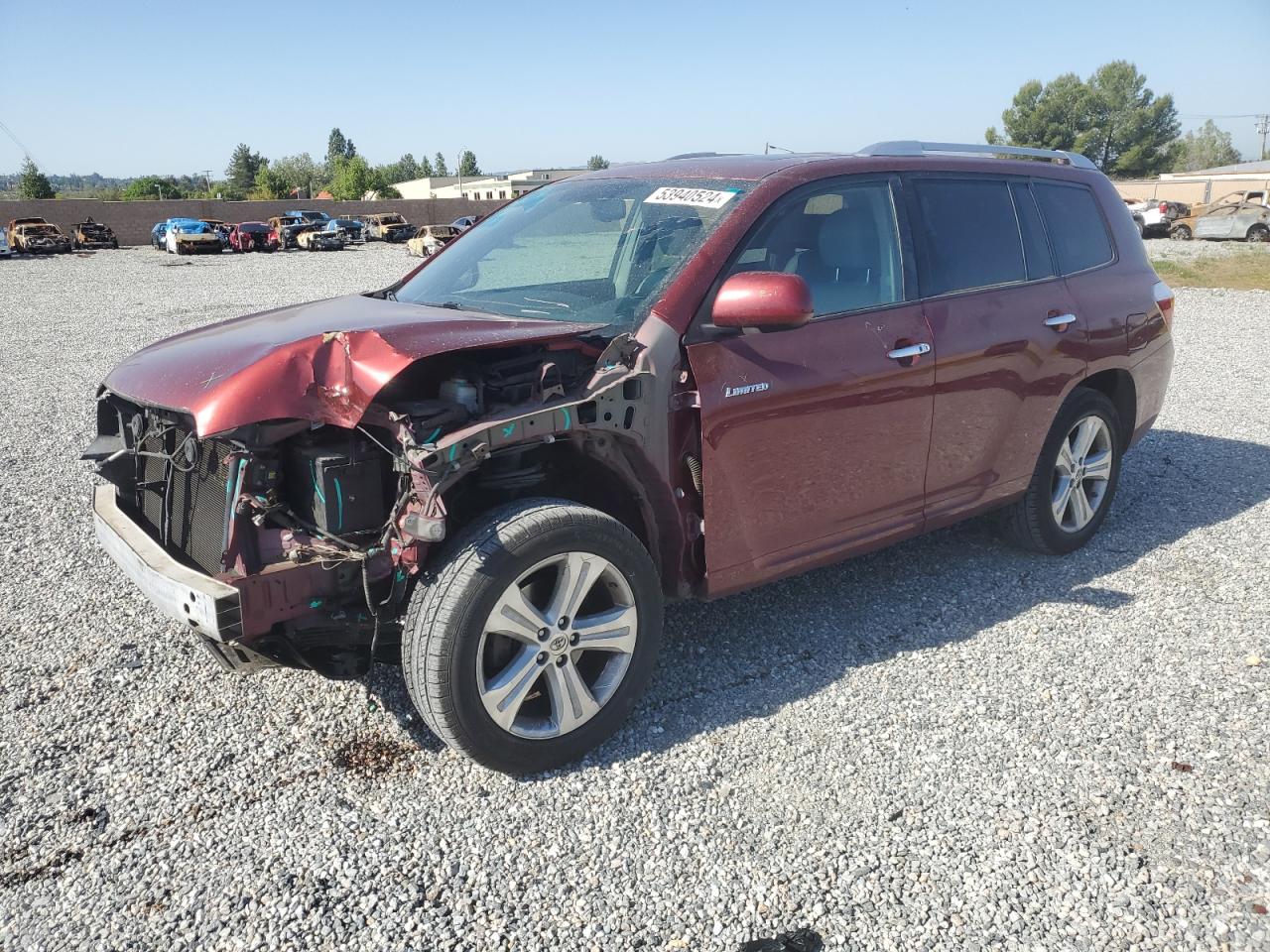 5TDDK3EH4AS006622 2010 Toyota Highlander Limited