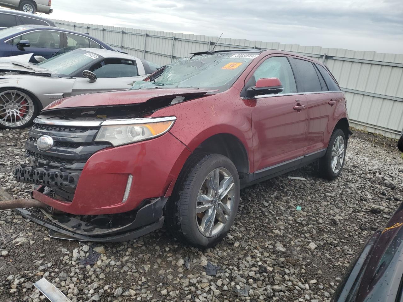 2013 Ford Edge Limited vin: 2FMDK4KC6DBC57528