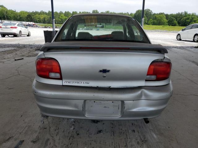 2001 Chevrolet Metro Lsi VIN: 2C1MR522316712205 Lot: 57242824