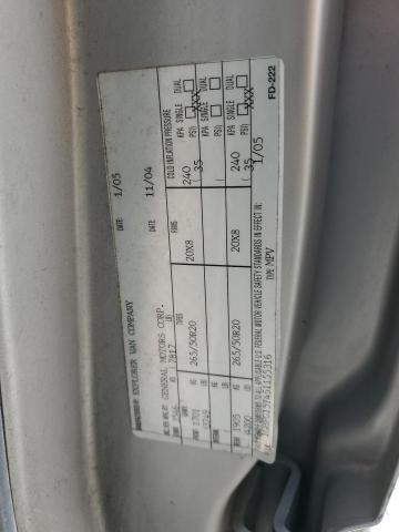 2005 Chevrolet Express G1500 VIN: 1GBFG15T451155316 Lot: 56635824