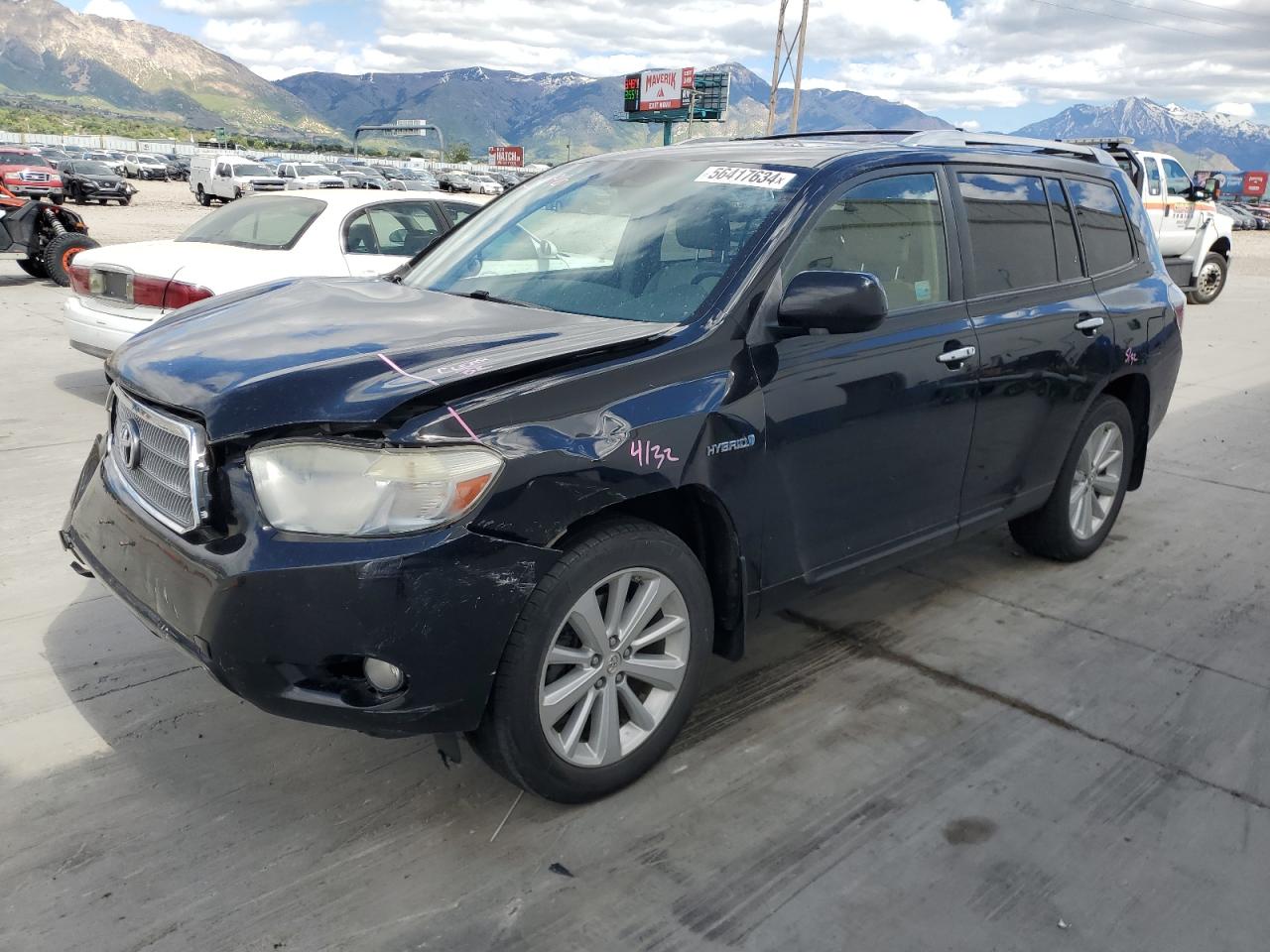 JTEEW44A682011594 2008 Toyota Highlander Hybrid Limited