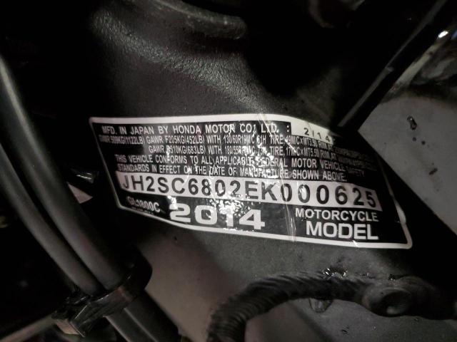 2014 HONDA GL1800 C JH2SC6802EK000625