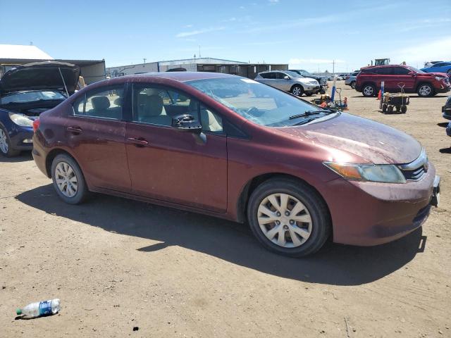 2012 Honda Civic Lx VIN: 2HGFB2F58CH512660 Lot: 56053914