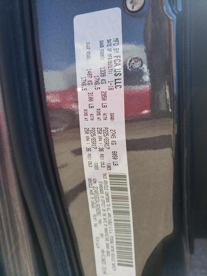 2C4RDGEGXJR202961 2018 Dodge Grand Caravan Gt