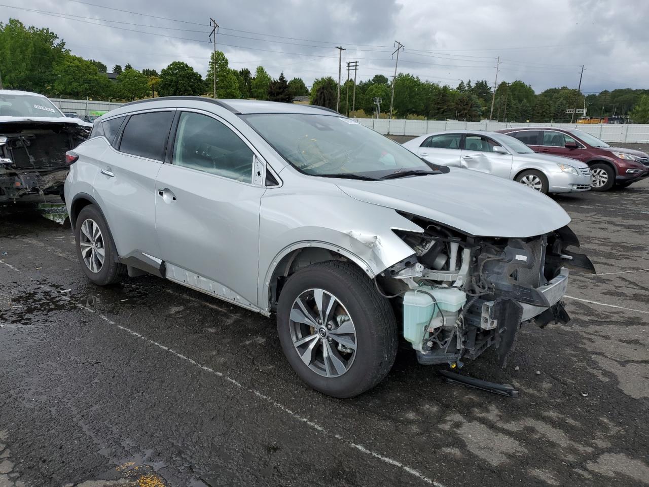 2021 Nissan Murano Sv vin: 5N1AZ2BS4MC125314