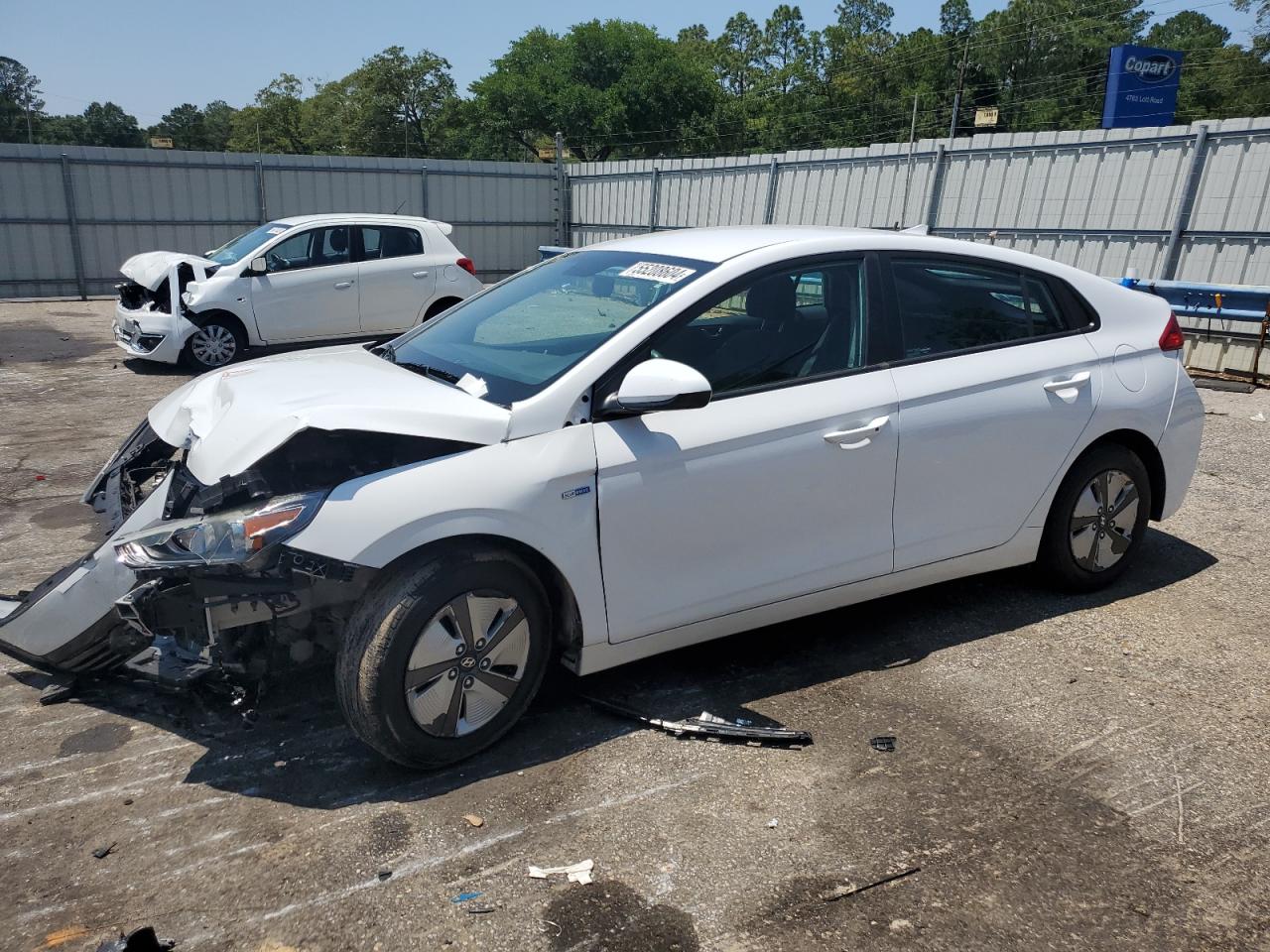 KMHC65LC5HU030836 2017 Hyundai Ioniq Blue