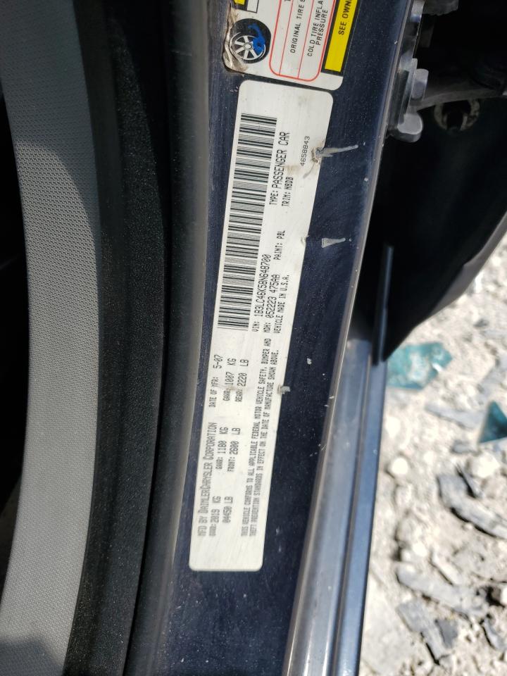 1B3LC46K58N648700 2008 Dodge Avenger Se