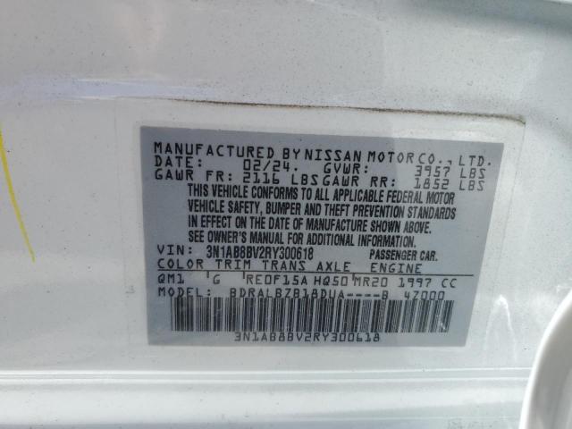 2024 Nissan Sentra S VIN: 3N1AB8BV2RY300618 Lot: 54204704