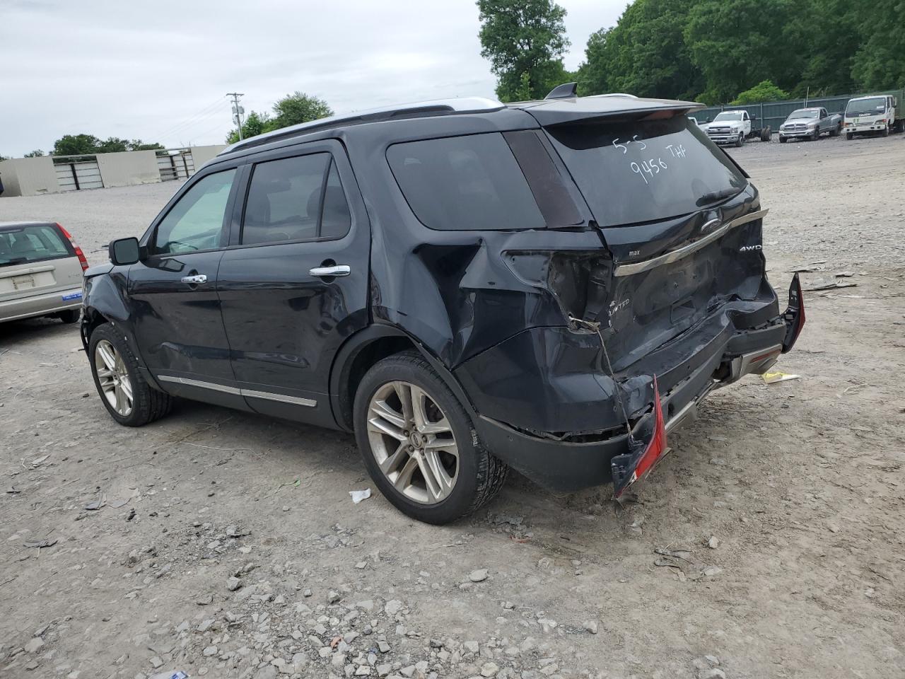 1FM5K8F85HGB69456 2017 Ford Explorer Limited