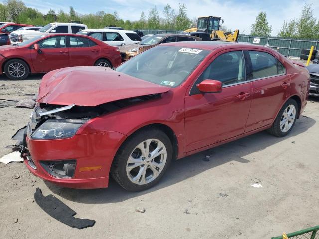 Lot #2535926003 2012 FORD FUSION SE salvage car